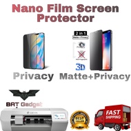 Xiaomi Mi 10T Pro 5G / Mi 10T 5G / Mi 10T Lite 5G / Poco X3 / Redmi 9 Nano Privacy Screen Protector