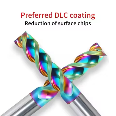 U Slot Carbide Endmill HRC65 3 Flute DLC Coating Tungsten Steen Milling Cutter 4mm 6mm 8mm 10mm 12mm