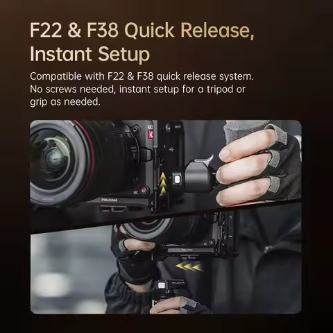 Ulanzi C00B5B02 Quick Release Camera Cage for Canon C50 Full Cage & L-Bracket Mode Detachable Top Pl