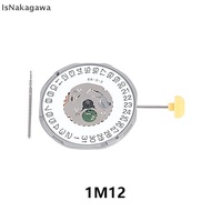 [Isn] MIYOTA 1M12 MOVEMENT Watch Quartz Movement 1M12D-3 Movement Japan Three Hands Date At 3 1m12d 