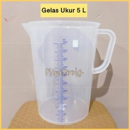 Green Leaf 1835 5 Liter Plastic Measuring Cup / 5 Liter Measuring Cup ||