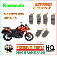 VERSYS 650 16-20 KAWASAKI DISC BRAKE PADS DAYTONA GOLD