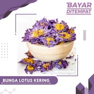 LOTUS FLOWER DRIEDbiru DRIED LOTUS FLOWER/ biru DRIED BLUE LOTUS FLOWER TEA/ LOTUS FLOWER TEA/