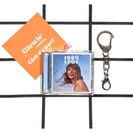 Mini CD Album 1989 keychain (Taylor's Version) - Taylor Swift has NFC to scan music link