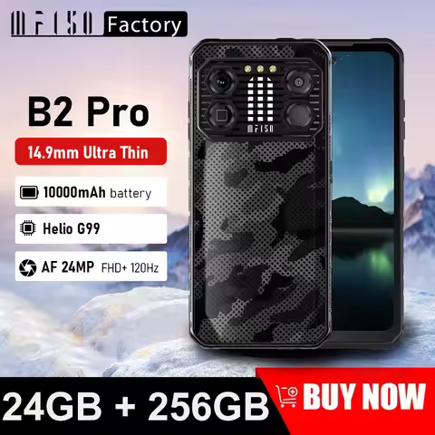 IIIF150 B2 Pro Global Version Rugged Phone 6.8'' Screen Ultra-Thin 24GB(12+12) 256GB 108MP Camera G9