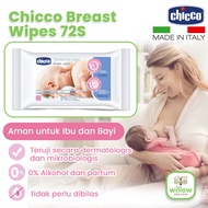 Chicco Breast Wipes 72S