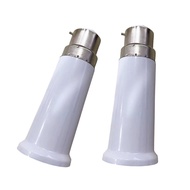 Kellnny B22 to E27 Light Socket Adapter B22 to E27 Adapter Converter Heat-resistant Antiburning Shel