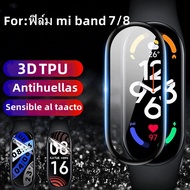 film Xiaomi band7/8 3D TPU เต็มจอ ฟิล์ม xiaomi band 8ฟิล์มกันรอย mi band7/8 ฟิล์มxiaomi band 8/7