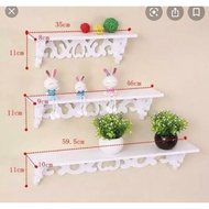 3-tier shabby shelf, 3-tier wall shelf
