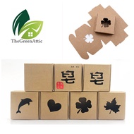 Kraft Paper Box Handmade Soap Packaging Brown Paper Box Gift Box Aircraft Gift Boxes 牛皮纸盒飞机盒手工皂包装盒