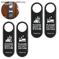 F1MY Make Up Room Hotel Bulletin Board Do Not Disturb Signs Door Hanger Tags Door Knobs Hanger Penda