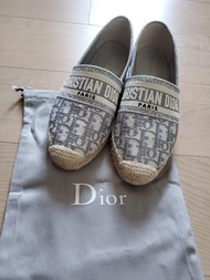 DIOR GRANVILLE 麻底帆布鞋 漁夫鞋