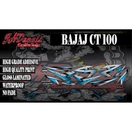 ❂ KAwasaki Bajaj CT100 Decals Set