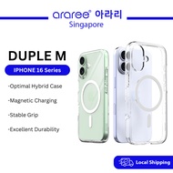 [Araree SG] Duple M iPhone 16 Series Clear Phone Case | Magnetic charging