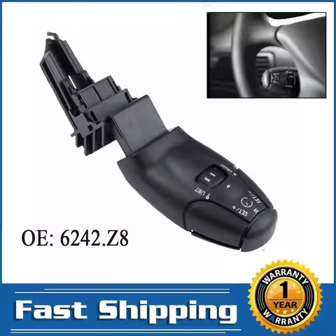 Cruise Control Switch Stalk Speed controller for Citroen Jumpy C2 C3 C4 C5 Peugeot 207 307 3008 5008