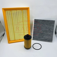3 pcs/lot Air Filter Oil Filter A/C Filter for Changan Hunter F70 1.9T Filter Kit