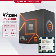 AMD Ryzen 5 7500F Desktop Processor 3.7GHz 6-Core 12-Thread 5NM L3=32M Socket AM5 CPU Processor