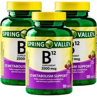 Vitamin B12 2500 mcg – 120 Quick-Dissolve Tablets Cherry Flavor, B12 Vitamins for Men and Women, Veg