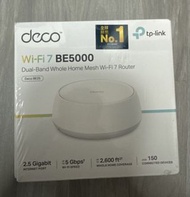 TP-Link Deco be25 BE5000 Wi-Fi 7 Mesh Router 全新