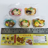 扭蛋玩具 San-X Rilakkuma 悠優熊 便當飯盒做形