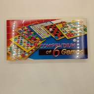 JHEE COMPENDIUM OF 6 GAME (SNAKE/ADALIN/GHOST BUSTER / WORLD CUP / DRAUGHT / AEROPLANE) (YHT6000)