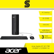 Acer Desktop Aspire XC1780- I3-13100 | 4GB RAM | INTEL UHD | Windows 11