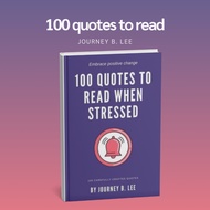 100 quotes to read when stressed book