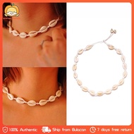 Bohemian Shell Necklace for Women Natural Sea Shell Pendant Collar Choker Beach Shell Necklace