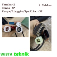 Kabel yamahahonda dan vespa scanner jdiag m100 dan m100 pro original