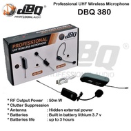MICROPHONE CLIP ON WIRELESS DBQ DB 380 / MIC JEPIT MIC CLIP ON DBQ