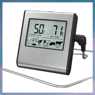 (UDOP) Digital Meat Thermometer with Probe for Cooking LCD Display Food Electronic Temperaturemeter 
