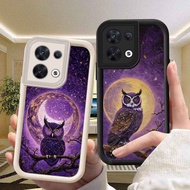 DMY case Owl oppo Reno 8 8T 7Z 5G 10 pro 8Z 2 3 6 7 pro 5 R11 R11S R15 R17 find X5 X3 pro soft silicone cover shockproof