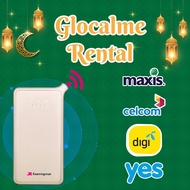 GlocalMe【For Rent】Broadband 4G Pocket WiFi Modem Mobile MiFi Modem Wireless Router WiFi Portable Hotspot Roamingman