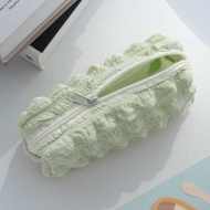 Gratis Ongkir - Korean Style Pencil Case / Kotak Pensil Polos Puffy
