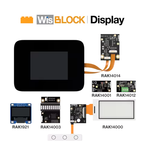 WisBlock Display Module | Compact Screen for WisBlock Core, Sensor & IoT Projects