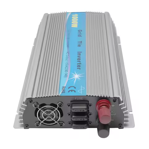1000W Grid Tie Inverter MPPT Pure Sine Wave 22-50VDC Solar Input AC90-140V Output Solar Inverter for