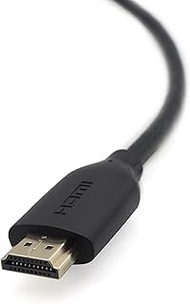 Belkin F3Y021BT1M Gold-Plated High-Speed HDMI Cable with Ethernet, 1m, Black