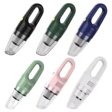 Car Vacuum Cleaner 5000PA Small Car Seat Crevices Quick Charge
