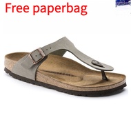 【withbox+bag】2025bk New spot Gizeh sandals slippers Cork Comfort Slippers clog 0KFG