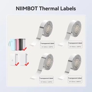 NIIMBOT D11/D110/D101 Transparent Sticker Paper Waterproof And Oil-Proof For Home Storage And Classi