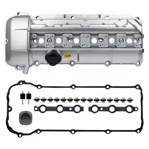 M54 Valve Cover E36 E34 Z8 323i Aluminum Valve Cover 11121432928 Quality Aluminum Engine Valve Cover
