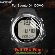 2Pcs For Suunto D4I NOVO SmartWatch Clear / Matte / Anti Blue Light Soft TPU Hydrogel Film Screen Protector -Not Glass