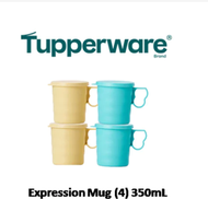 Tupperware Expression Mug (4) 350ml