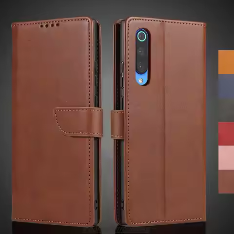 Wallet Flip Cover Leather Case for Xiaomi Mi 9 Lite Mi9 Xiaomi Mi 9 SE 9SE Pu Leather Phone Bags pro