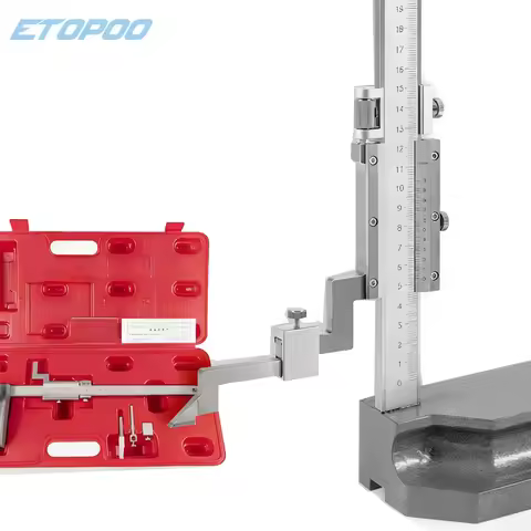 0 - 300 mm range steel vernier height gauge (with bracket) measuring ruler tool, high-precision stai