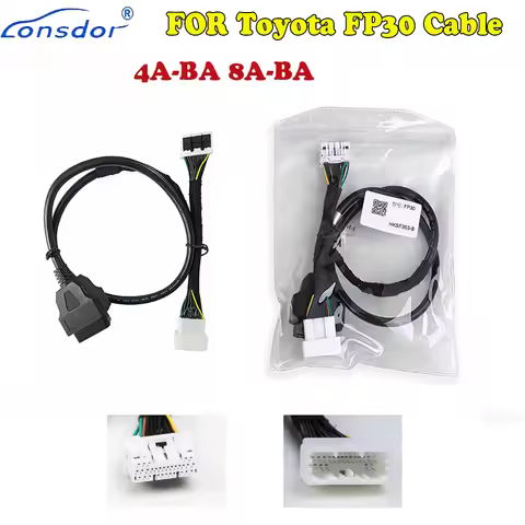 Lonsdor FP30 30 PIN Cable for Toyota 2022- 8A-BA 4A-BA Proximity without PIN Code for K518ISE K518S 