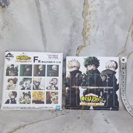 Katsuki Bakugo Izuku Midoriya Shoto Todoroki My Hero Academia Canvas Board Shikishi Ichiban Kuji F P