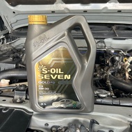น้ำมันเครื่อง S-oil7 GOLD9 5w30 น้ำมันเครื่องเบนซินสังเคราะห์แท้100% ระยะเปลี่ยนถ่าย 15000km (4ลิตร)