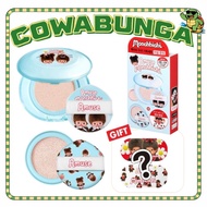 Monchhichi Airy Pore Cover Cushion Refill Set Smooth Blur Coverage Cushion Foundation (AMUSE)