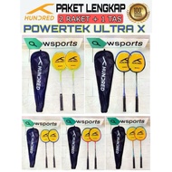 Hundred HNDRD POWERTEK ULTRA X Badminton Racket Original